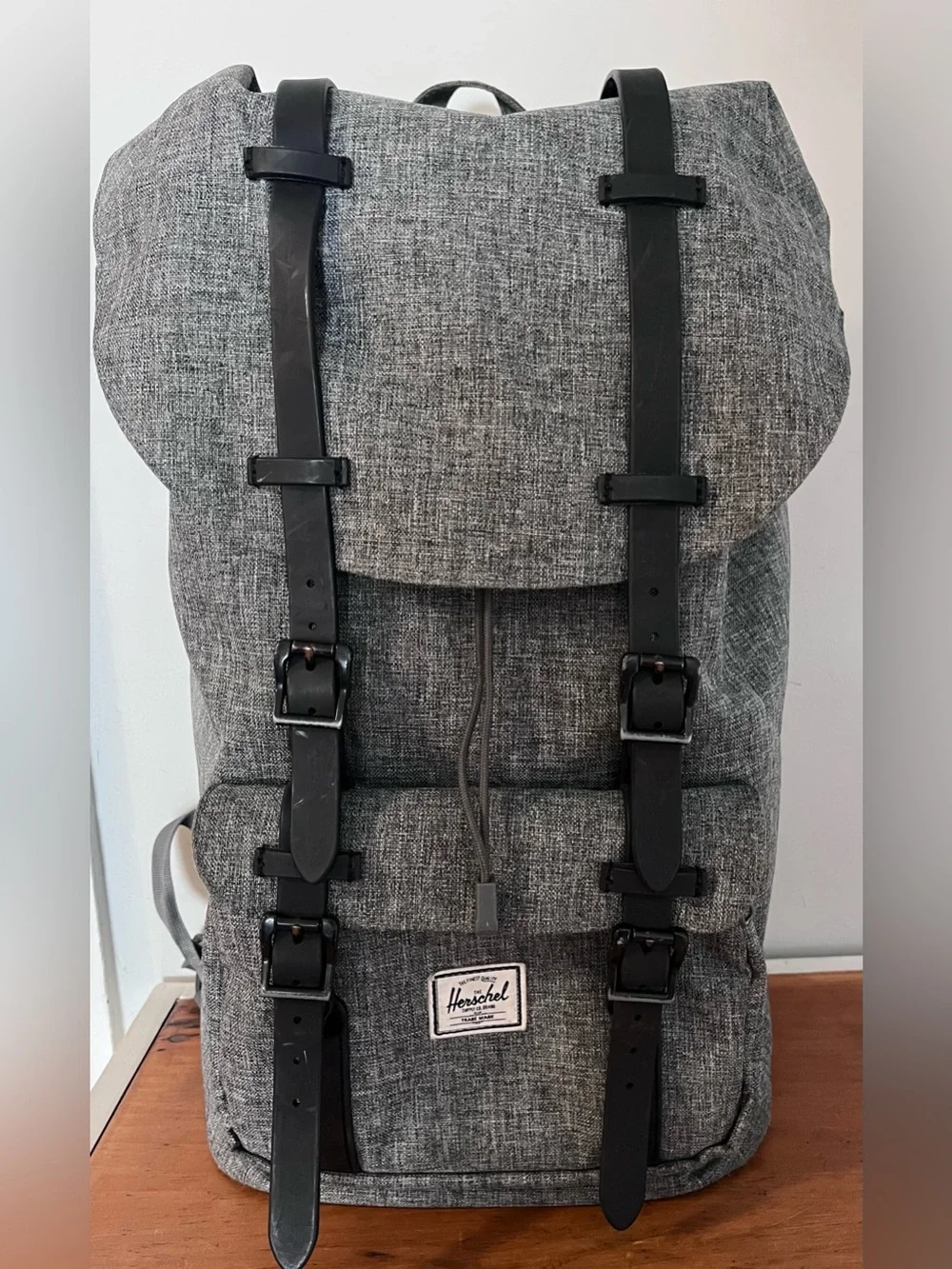 Herschel Supply Co America Grey Backpack Full Sized unisex Padded